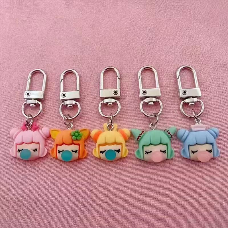Party Favor Bag - 5 stuks sleutelhanger van hars met