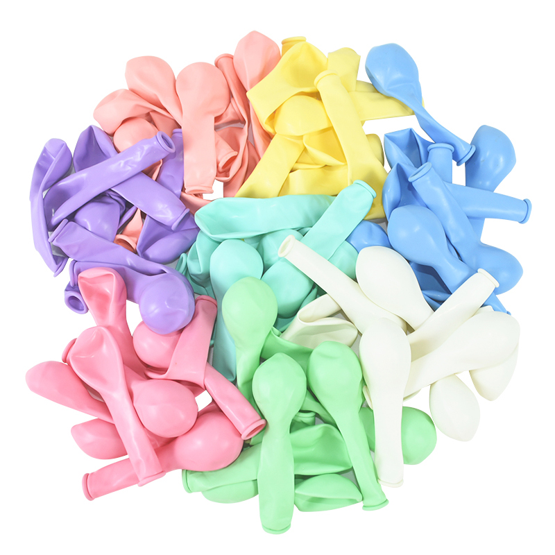 Eve Party - 30/60pcs 5inch Macaron Latex Ballonnen Pastel
