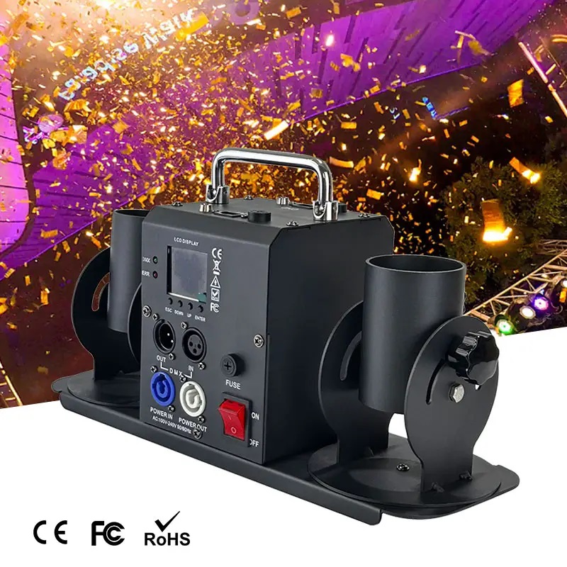 Stage Effects Dubbele kop Conf - Confetti Cannon Tube recensie en prijs