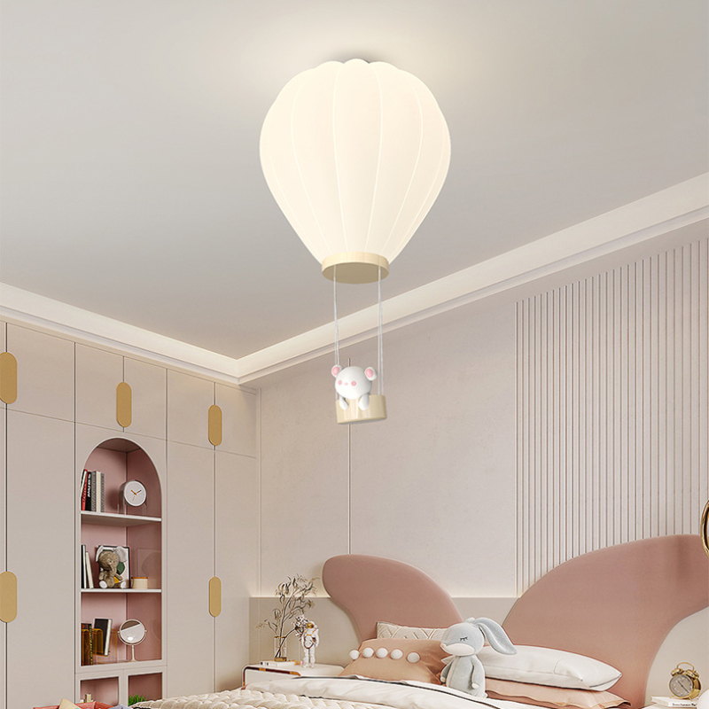 Crèmekleurige kinderkamer plaf - Led Balloon Light recensie en prijs