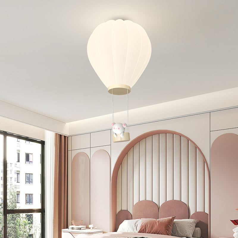 Crèmekleurige kinderkamer plaf - Led Balloon Light recensie en prijs