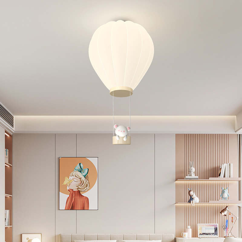 Crèmekleurige kinderkamer plaf - Led Balloon Light recensie en prijs